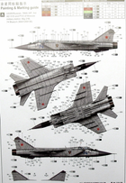 Model do składania Trumpeter MiG-31 Foxhound B/BM 1:72 (9580208016801) - obraz 2