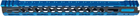 Цівка Leapers UTG PRO Ultra Slim15" для AR15. M-LOK Чорний/Синій - зображення 6