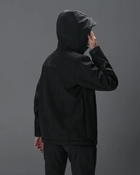 Куртка женская тактическая Robokop 2.0 демисезон с капюшоном Чёрная M - изображение 7