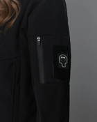 Куртка жіноча тактична Robokop 2.0 демісезон з капюшоном Чорна S - зображення 6