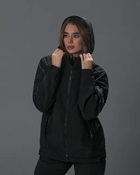 Куртка жіноча тактична Robokop 2.0 демісезон з капюшоном Чорна XXL - зображення 2