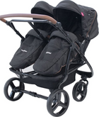 Wózek dziecięcy BabyTrold Double Black (5704211719595) - obraz 1