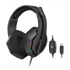 Гарнитура игровая Bloody G260 с подсветкой, USB, цвет черный