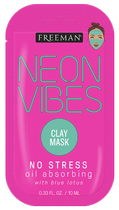 Maska do twarzy Freeman Neon Vibes Clay Mask 10 ml (72151478069) - obraz 1