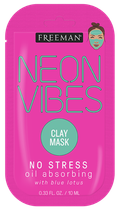 Maska do twarzy Freeman Neon Vibes Clay Mask 10 ml (72151478069) - obraz 1