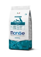 Сухий корм Monge Dog All breeds Hypoallergenic Salmon&Tuna для дорослих собак всіх порід зі смаком рису та лосося