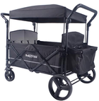 Коляска BabyTrold Fun Trolley для 4 дітей чорна (5704211714545)