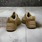 Тактические кроссовки лето, кожа натуральная Крейзи Хорс песок Win War Kros6 39 (26см) - изображение 4