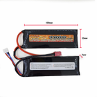 Акумулятор LiPo 7.4V 1800mAh - 2 stick 20-40C нунчаки Т-конектор (VBPower) (для страйкболу) - зображення 3