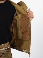 Куртка / ветровка тактическая Softshell multicam софтшелл Мультикам 3XL - изображение 9