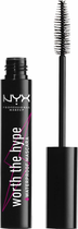 Tusz do rzęs NYX Professional Makeup Worth The Hype Waterproof Mascara 01 Black 7 ml (800897171155) - obraz 1