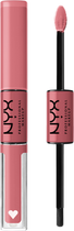 Szminka-błyszczyk do ust NYX Professional Makeup Shine Loud 01 Born To Hustle 2 x 3.4 ml (800897207250) - obraz 1