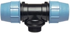 Тройник UNIDELTA 1010 Ø32 х 3/4"Н х 32 PN16 PP-B с УФ-защитой
