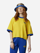 Спортивна футболка жіноча Adidas IB2060 34.5 Жовта (4066748125920) - зображення 1