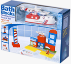 Набір плаваючих блоків для ванни Just Think Toys Floating Coast Guard 17 деталей (0684979220876) - зображення 1
