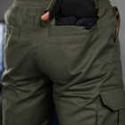Мужские Брюки "Bandit" гретта с вместительными карманами олива размер XL - изображение 7