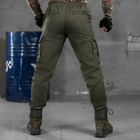 Мужские Брюки "Bandit" гретта с вместительными карманами олива размер M - изображение 4