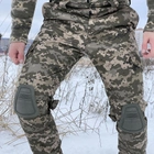 Мужские брюки на Флисе с наколенниками пиксель / Утепленные брюки Intruder Protect размер XL - изображение 5