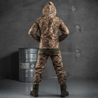 Мужской зимний костюм "Splinter" softshell на мехе / Теплая Куртка + Брюки пиксель размер S - изображение 3
