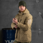 Мужская влагозащищенная куртка-жилет с меховым утеплителем / Трансформер 2в1 "Outdoor" койот размер XL - изображение 5