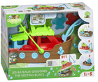 Іграшка для ванної Klorofil Stacking Boat 3 в 1 (3056567005023) - зображення 1