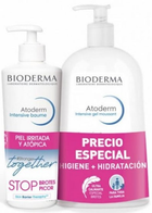 Zestaw kosmetyków do pielęgnacji Bioderma Atoderm Intensive Baume 500 ml + Atoderm Intensive Gel Moussant 1000 ml (3701129804285) - obraz 1