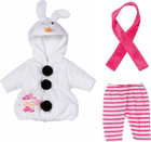 Набір одягу для ляльки Dolly Moda Costume Snowman 43 см (4001167871591) - зображення 1
