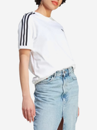 Футболка бавоняна жіноча Adidas IK4050 XL Біла (4066763363819) - зображення 1