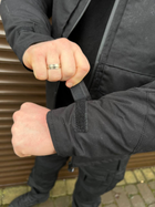Утепленная Мужская Куртка на Холлофайбере с подкладкой Omni-Heat черная размер L - изображение 4
