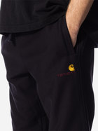 Spodnie sportowe męskie Carhartt I027042-89XX S Czarne (4064958267119) - obraz 3