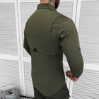Мужская крепкая Рубашка Combat RipStop на пуговицах с карманами олива размер M - изображение 3