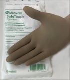 Рукавички хірургічні латексні подвійні Medicom SAFETOUCH ДУПЛЕКС підвищеного захисту стерильні 1 набір розмір 6,5 - зображення 3