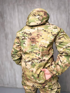 Тактична Куртка вітро-вологозахисна Softshell весна, військова куртка весна/осінь Мультикам 55 - зображення 8