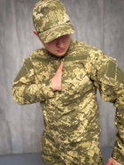 Тактичний польовий костюм вітро-вологозахисний літо, Тактична форма літня ріп-стоп Піксель ММ-14 53 - изображение 2
