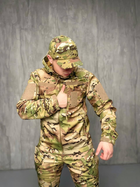 Тактична Куртка вітро-вологозахисна Softshell весна, військова куртка весна/осінь Мультикам 59 - изображение 4