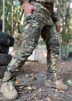 Тактичні штани польові літні, військові штани на літо ріп-стоп мультикам МТР 44 - зображення 4