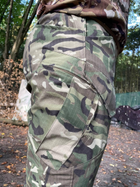 Тактичні штани польові літні, військові штани на літо ріп-стоп мультикам МТР 44 - зображення 5