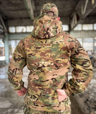 Тактична флісова куртка, куртка флісова для військових фліска Мультикам 3XL - изображение 9
