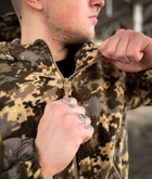 Тактична флісова куртка, куртка флісова для військових фліска Піксель L - зображення 2