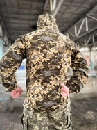 Тактична флісова куртка, куртка флісова для військових фліска Піксель L - зображення 8