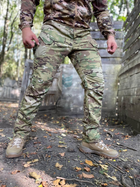 Тактичні штани польові літні, військові штани на літо ріп-стоп Мультикам 48 - зображення 5
