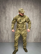 Тактичний польовий костюм вітро-вологозахисний літо, Тактична форма літня ріп-стоп Піксель ММ-14 55 - изображение 1