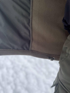 Тактична флісова куртка, куртка флісова для військових фліска Олива 2XL - изображение 7