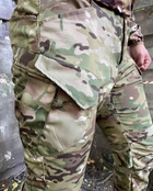 Тактичні штани польові літні, військові штани на літо ріп-стоп Мультикам 47 - зображення 4