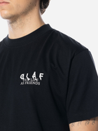 Koszulka męska Olaf M140109-BLACK XS Czarna (8720104760533) - obraz 3
