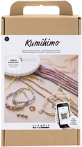 Zestaw startowy do tworzenia biżuterii Creativ Company Kumihimo (5712854625890) - obraz 1