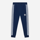 Spodnie dresowe młodzieżowe chłopięce Adidas HK0353 152 cm Granatowe (4065429237129)