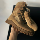 Утепленные Берцы из натуральной кожи / Зимние ботинки с подкладкой Airtex в цвете койот размер 39 - изображение 6