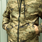 Легкий мужской Костюм Intruder Terra Куртка с капюшоном + Брюки / Полевая Форма зеленый пиксель размер S - изображение 6