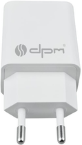 Ładowarka sieciowa DPM 1 x USB biała (5906881212639) - obraz 4